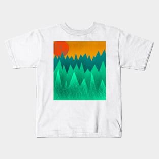 Blood Sunset Kids T-Shirt